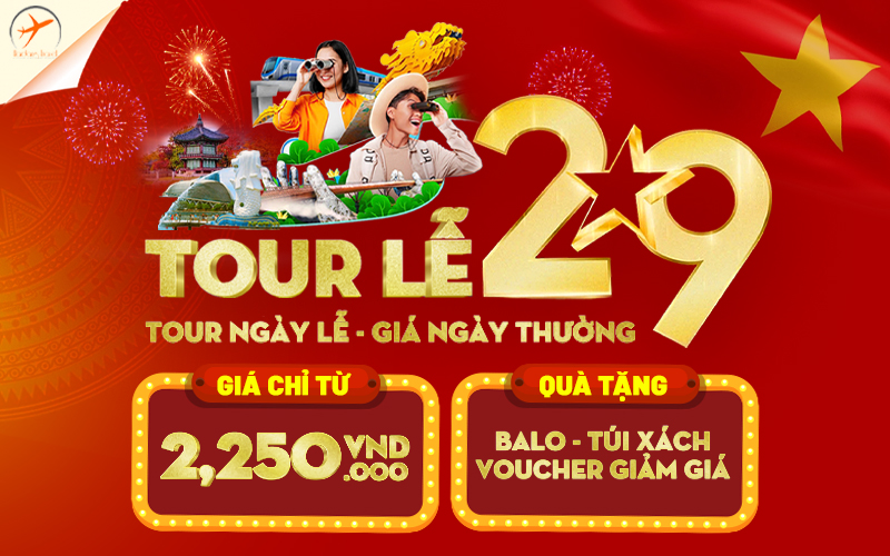 Chùm tour 2 tháng 9