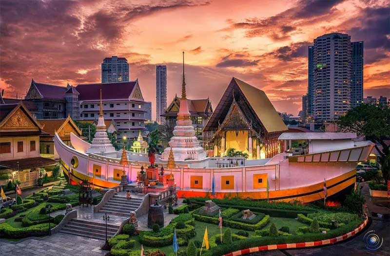 Khám phá Chùa thuyền Wat Yannawa độc nhất thành Bangkok