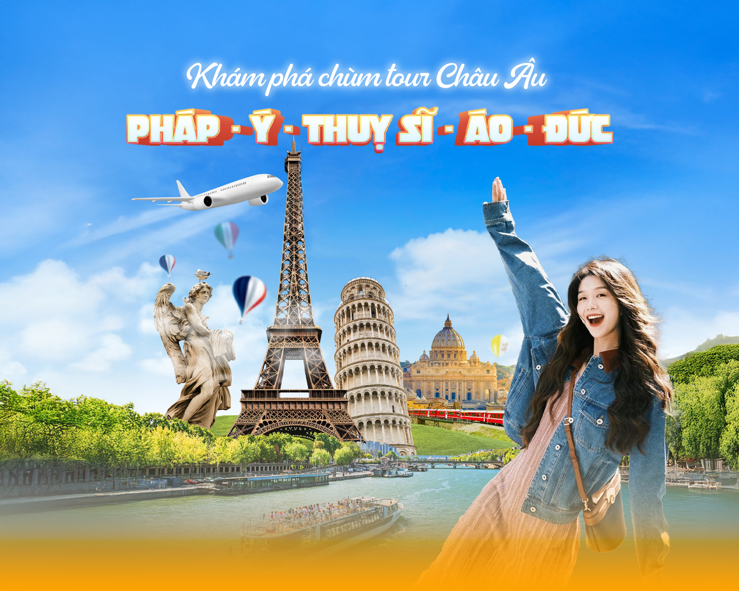 Tour châu âu giá rẻ