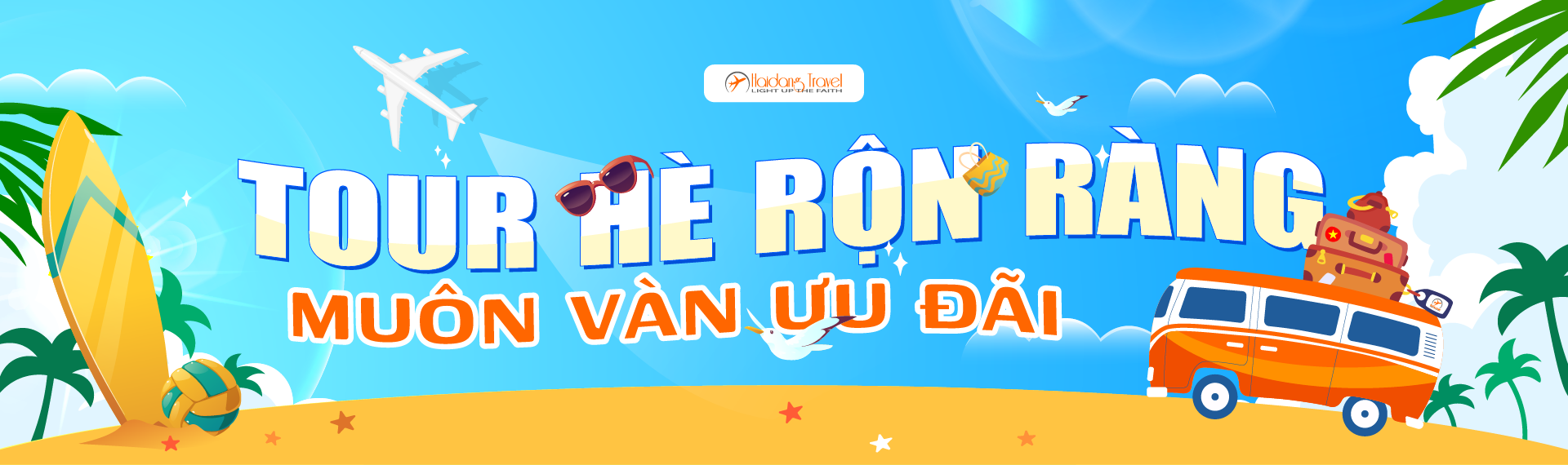 Tour du lịch ưu đãi chào hè 2025