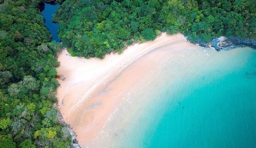 bản đồ du lịch Côn Đảo - bãi suối nóng