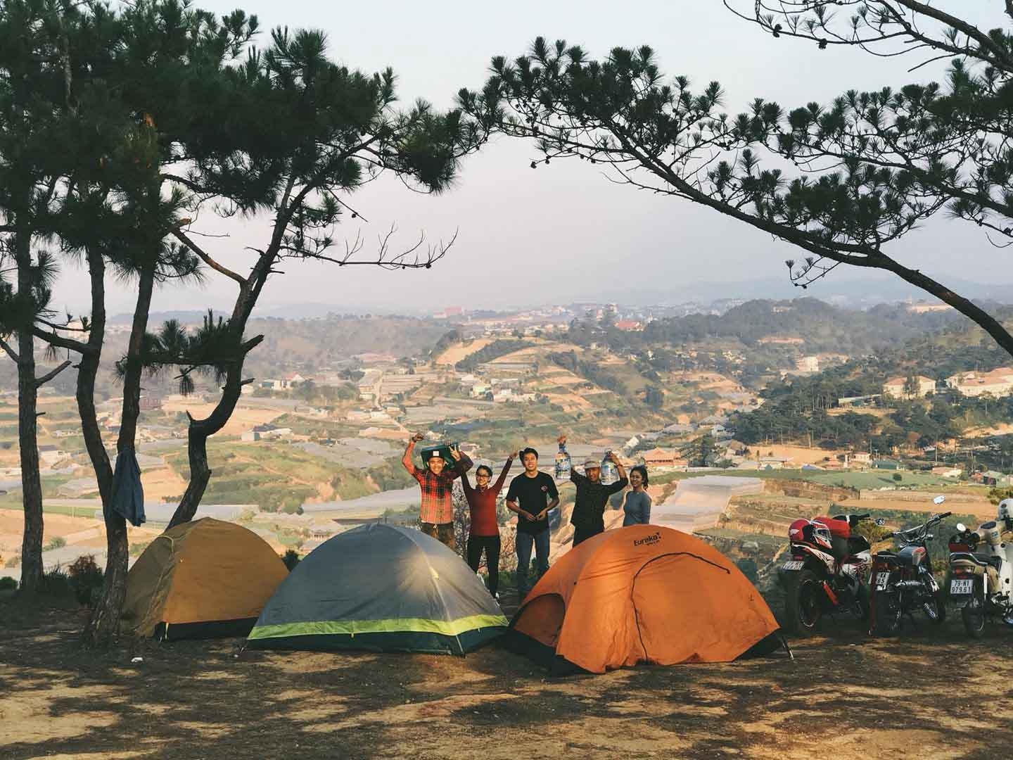Cắm trại tại Đà Lạt