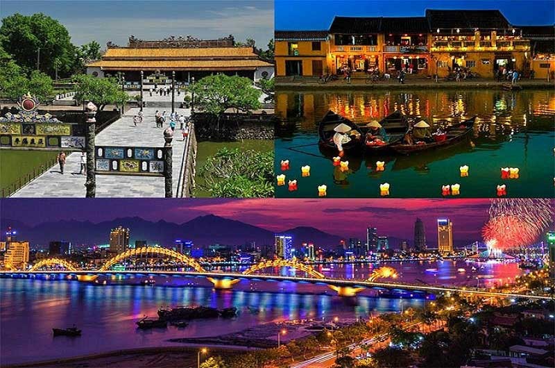 Tích hợp du lịch Đà Nẵng - Huế - Quảng Nam