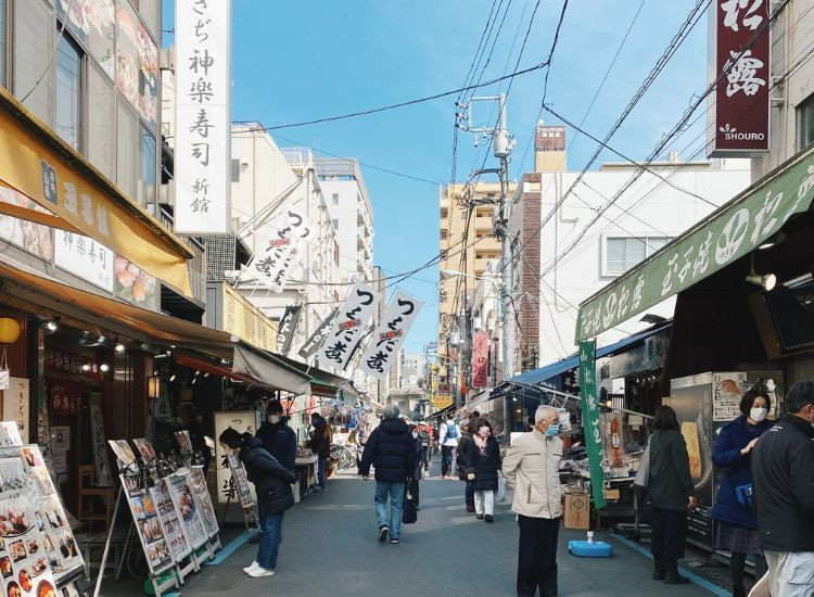 Chợ cá Tsukiji 2