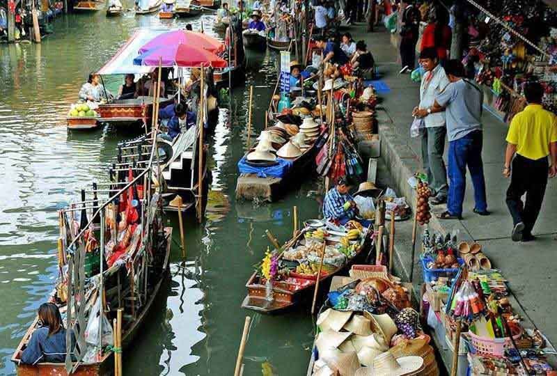 Lễ hội tổ chức tại chợ Pattaya Thái Lan