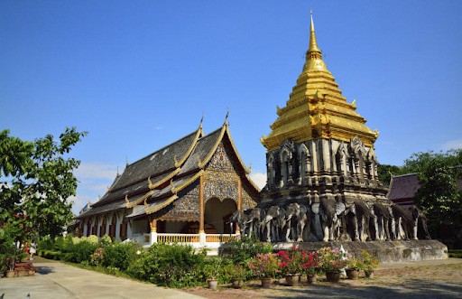 Địa điểm du lịch Thái Lan chùa Chiang Man