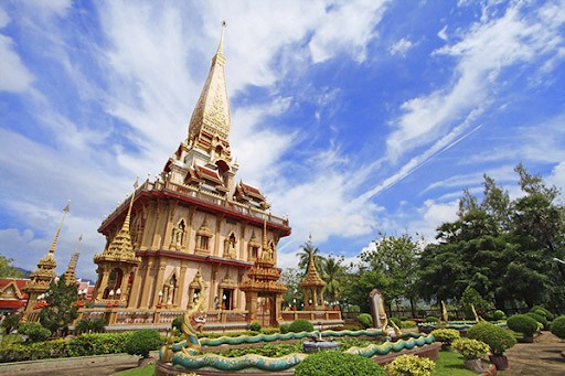 Chùa Wat Chalong, địa điểm du lịch Thái Lan