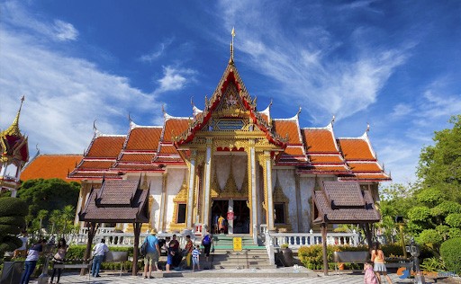 Địa điểm du lịch Thái Lan - chùa Wat Chalong