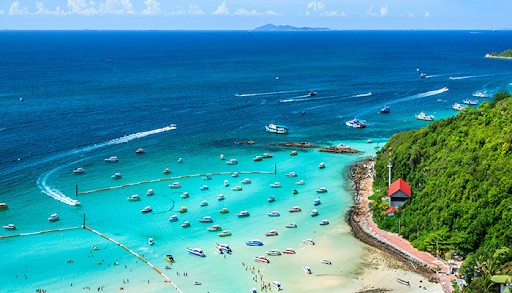 tour du lịch Thái Lan giá rẻ từ Hà Nội - đảo Coral