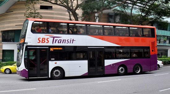 Di chuyển tại Singapore bằng xe buýt 
