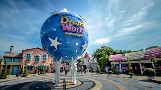 kinh nghiệm đi du lịch Thái Lan theo tour, Dream World Plaza