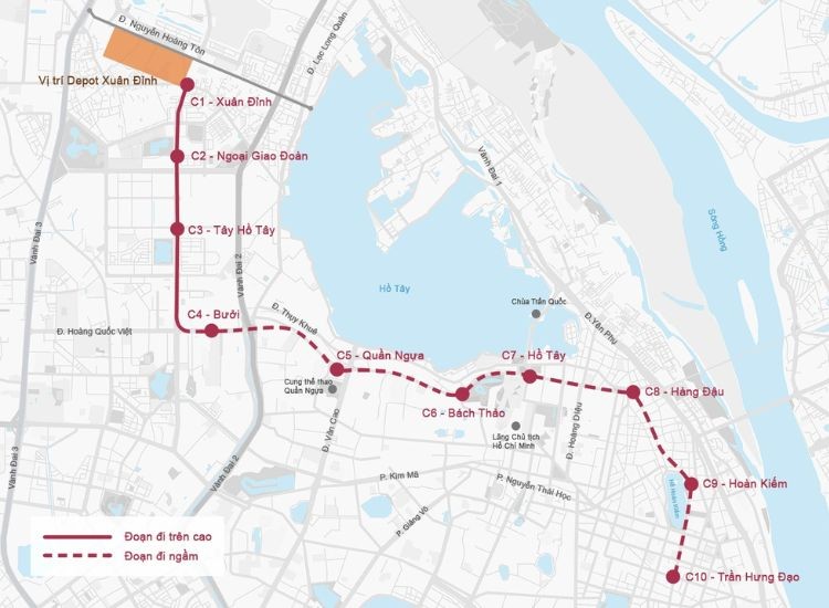 Khởi công dự án Metro đi ngầm qua phố cổ Hà Nội 1 Khởi công dự án metro đi ngầm qua phố cổ Hà Nội 1