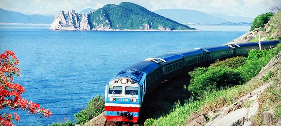 Di chuyển từ Đà Nẵng đến Quảng Ngãi bằng tàu hỏa