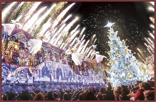 Đón Giáng sinh ở Disney Land