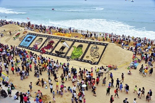 Lễ hội cát Busan Haeundae