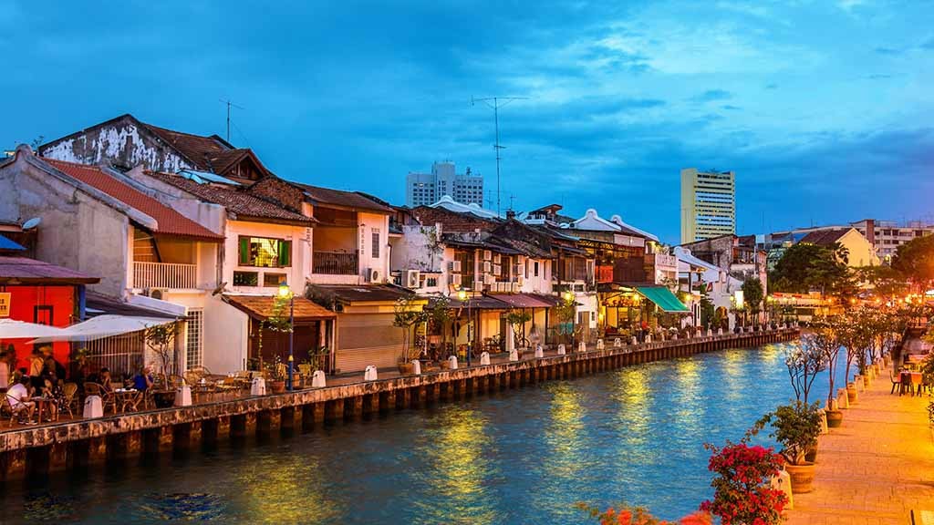 Dòng sông Malacca thơ mộng trong lịch trình tour du lịch Singapore Malaysia 4 ngày 3 đêm