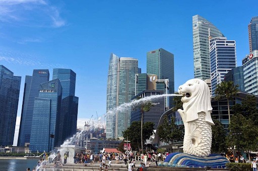 Đi du lịch Singapore cần bao nhiêu tiền-Tham quan Merlion Park