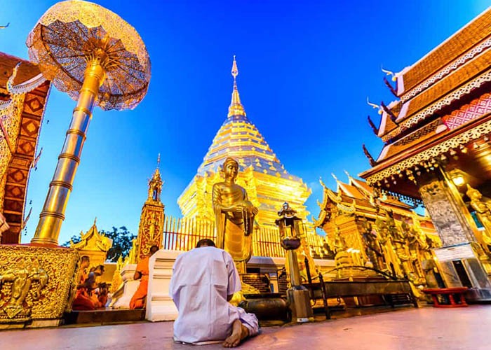 Những hoạt động thú vị tại chùa Wat Phrathat Doi Suthep