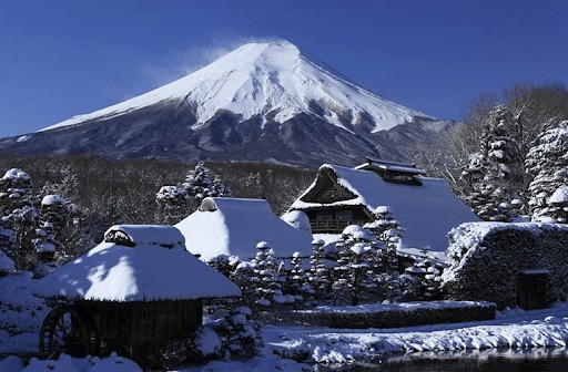 Núi Phú Sĩ mùa đông