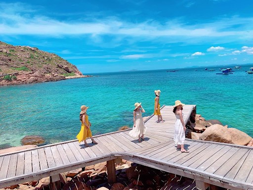 Đảo Hòn Khô, một trong những địa điểm du lịch ở Quy Nhơn Bình Định