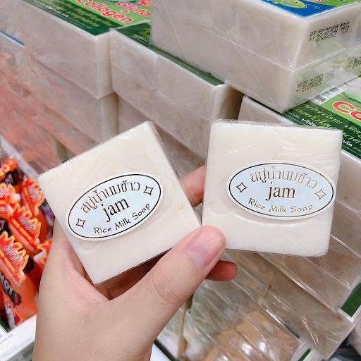 đi du lịch Thái Lan mua gì, rice milk soap