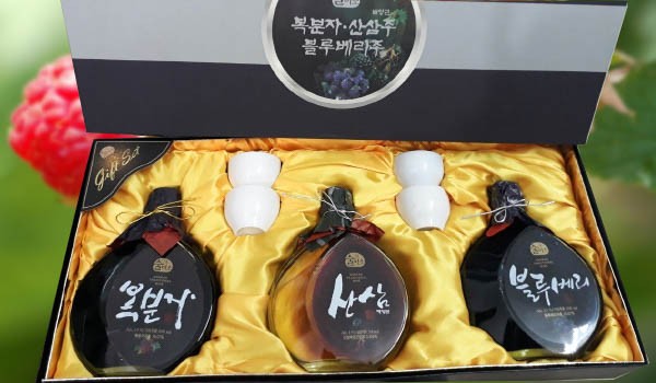 Rượu phúc bồn tử, món rượu Hàn Quốc thơm ngon