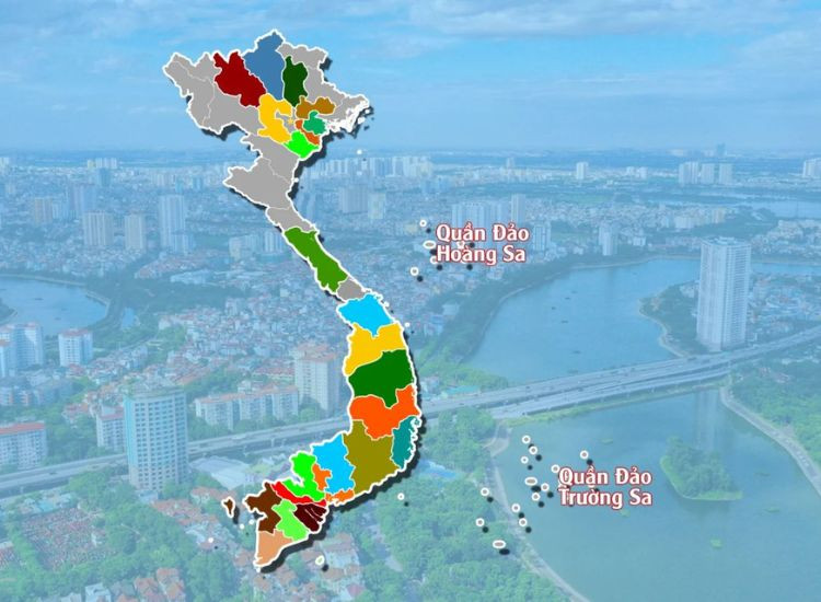 sáp nhập 34 tỉnh 1