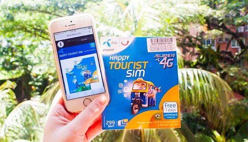 tour du lịch Thái Lan giá rẻ từ Hà Nội - sim 4G
