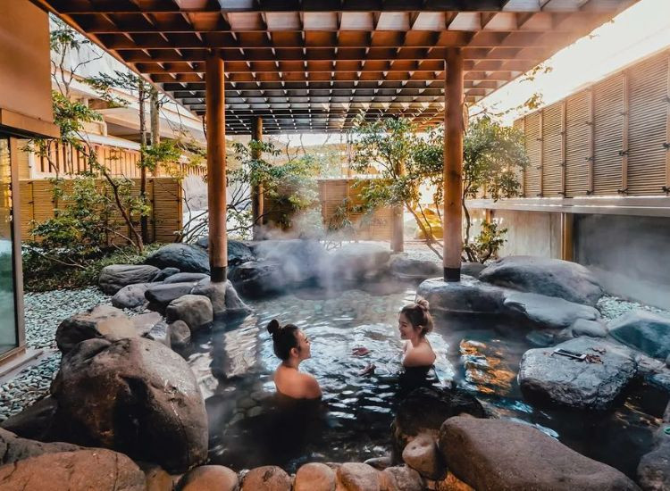 Tắm Onsen Nhật Bản 2