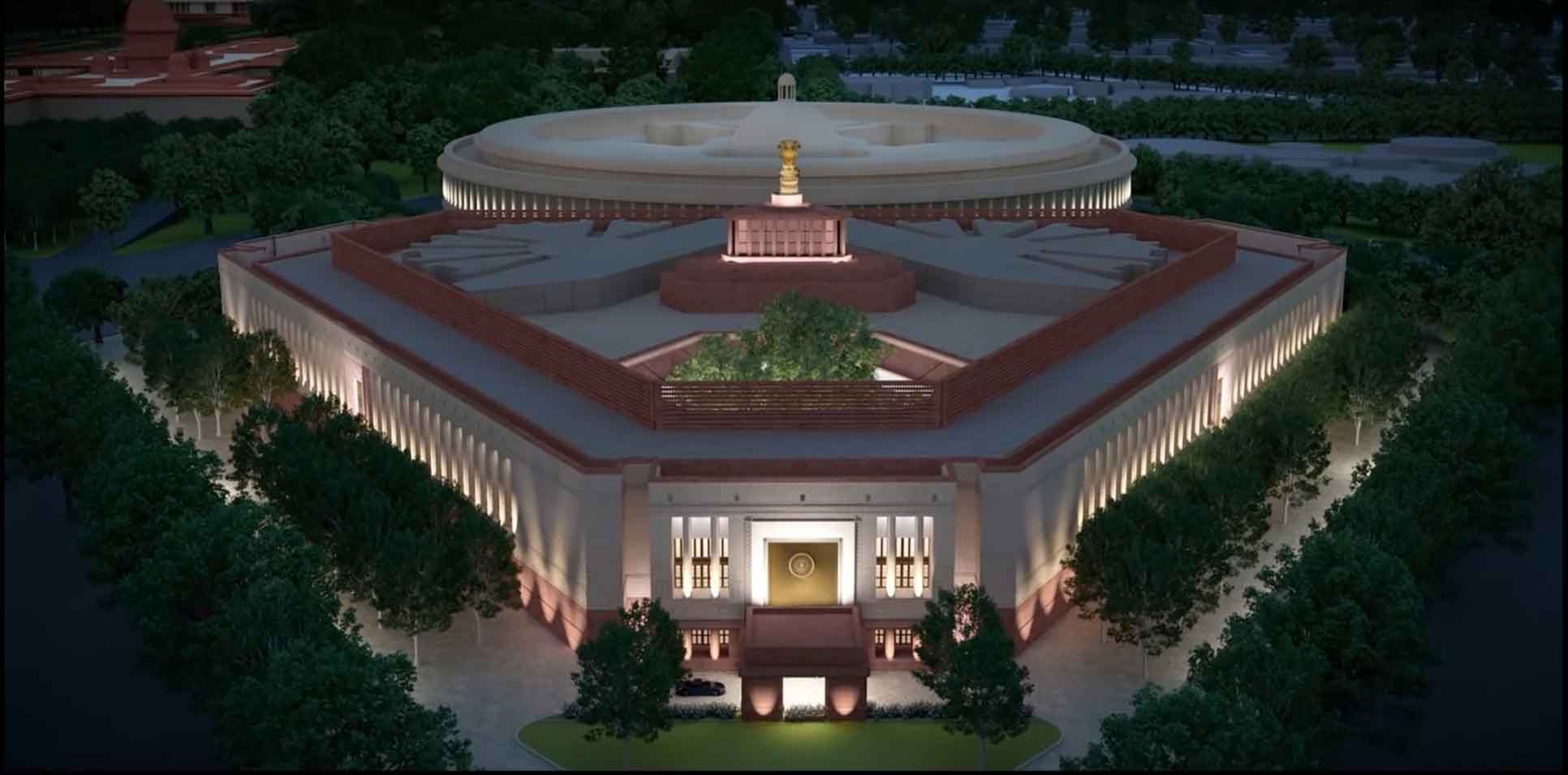 Tòa Nhà Quốc Hội Ấn Độ - Du lịch Ấn Độ Nepal