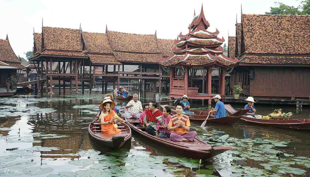 Cung đường di chuyển hợp lý khi tham quan Bảo tàng Samut Prakan Ancient City