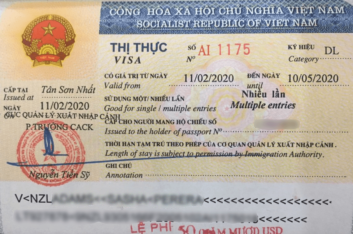 Visa Đài Loan