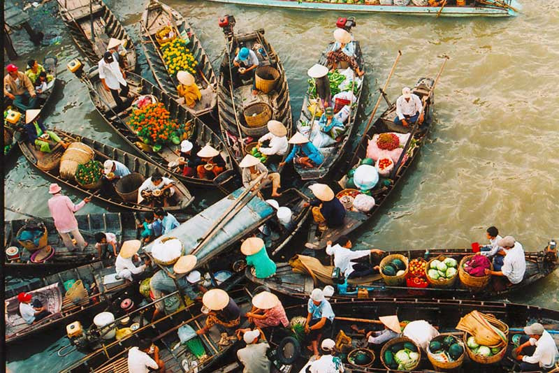 Chợ Nổi Cái Răng - Nét độc đáo của du lịch Miền Tây