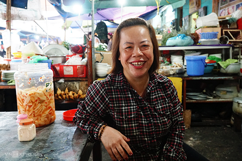 Cô Trần Thị Xuyến. Ảnh: Di Vỹ.