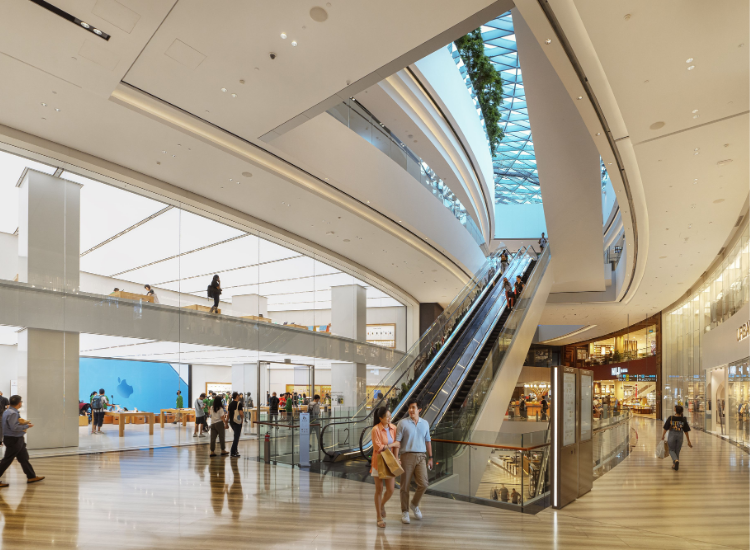 Khu shopping Jewel Changi Khu mua sắm hiện đại bên trong Jewel Changi Singapore
