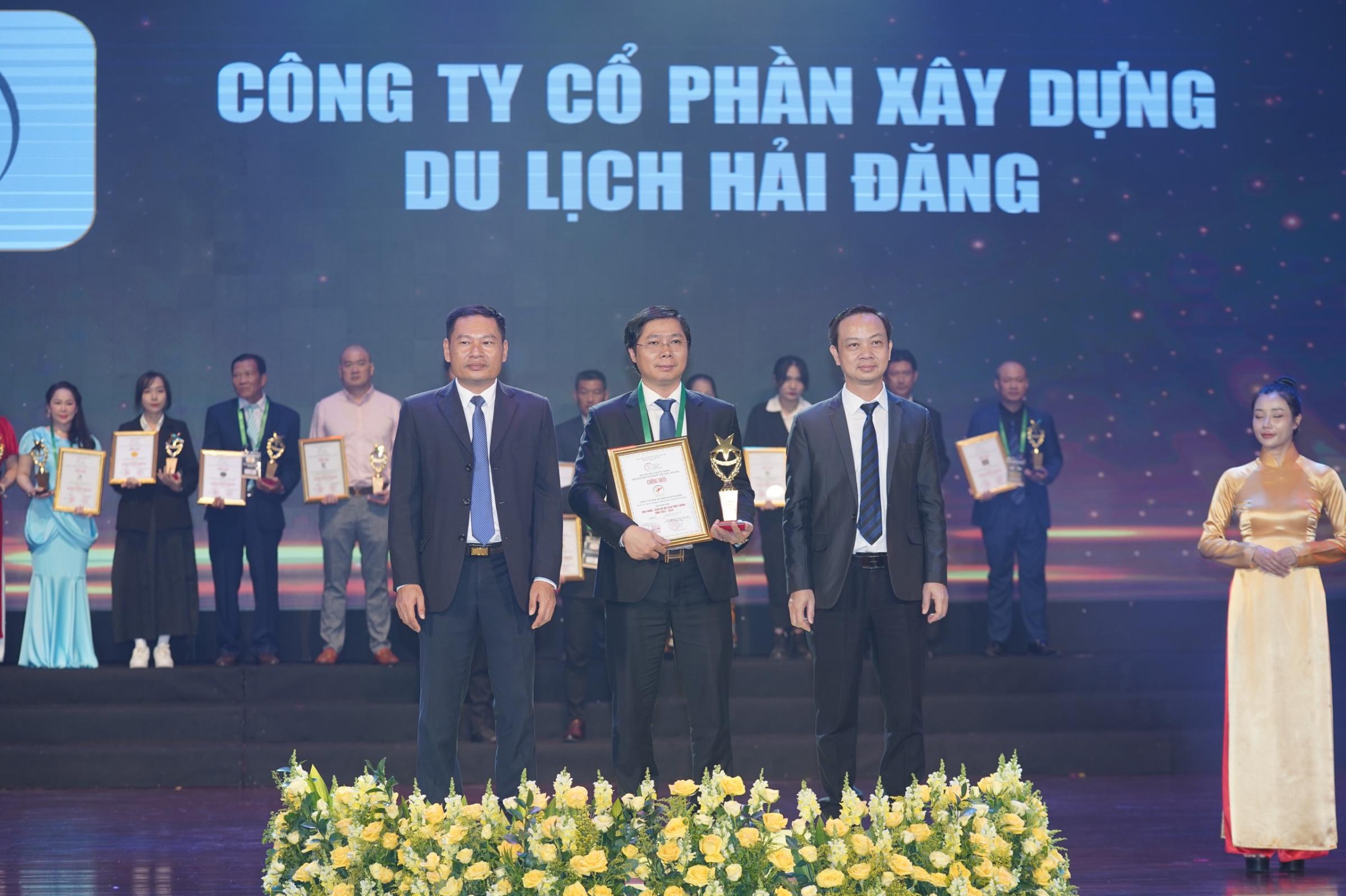 DU LỊCH HẢI ĐĂNG VƯƠN LÊN MẠNH MẼ VÀ ĐÓN NHẬN DANH HIỆU SẢN PHẨM - DỊCH VỤ DU LỊCH CHẤT LƯỢNG 2023-2024