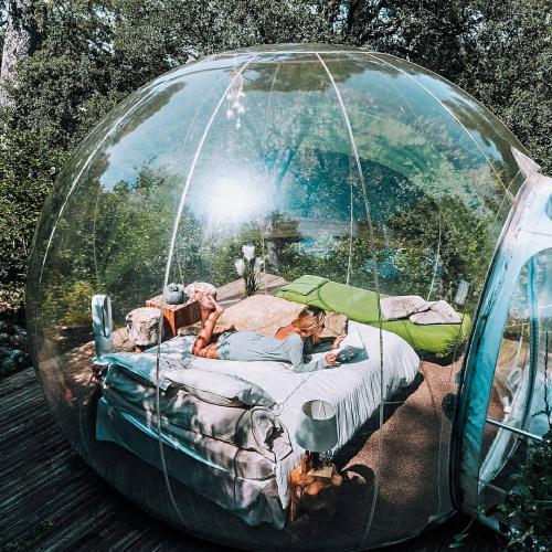 Độc nhất vô nhị căn phòng bong bóng trong suốt hiếm người biết ở Bali