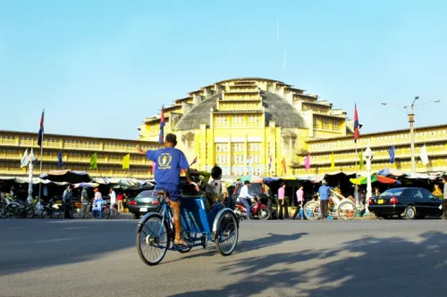 Chợ Trung tâm Phsar Thmey tại Phnom Penh