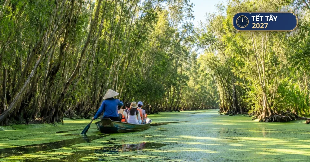 Tour Châu Đốc – Trà Sư – Cần Thơ Tết Tây