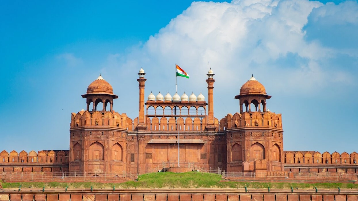 Red Fort tại New Delhi Ấn Độ