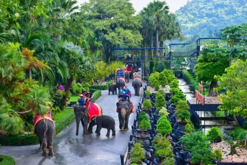 thai lan Vườn nhiệt đới Nongnooch (Pattaya)