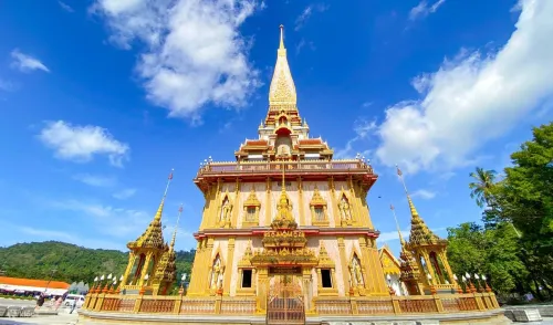 thai lan Đền Chalong (Wat Chalong)