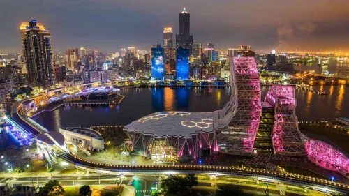 tour dai loan Trung tâm nhạc pop Cao Hùng (Love River Bay) 2