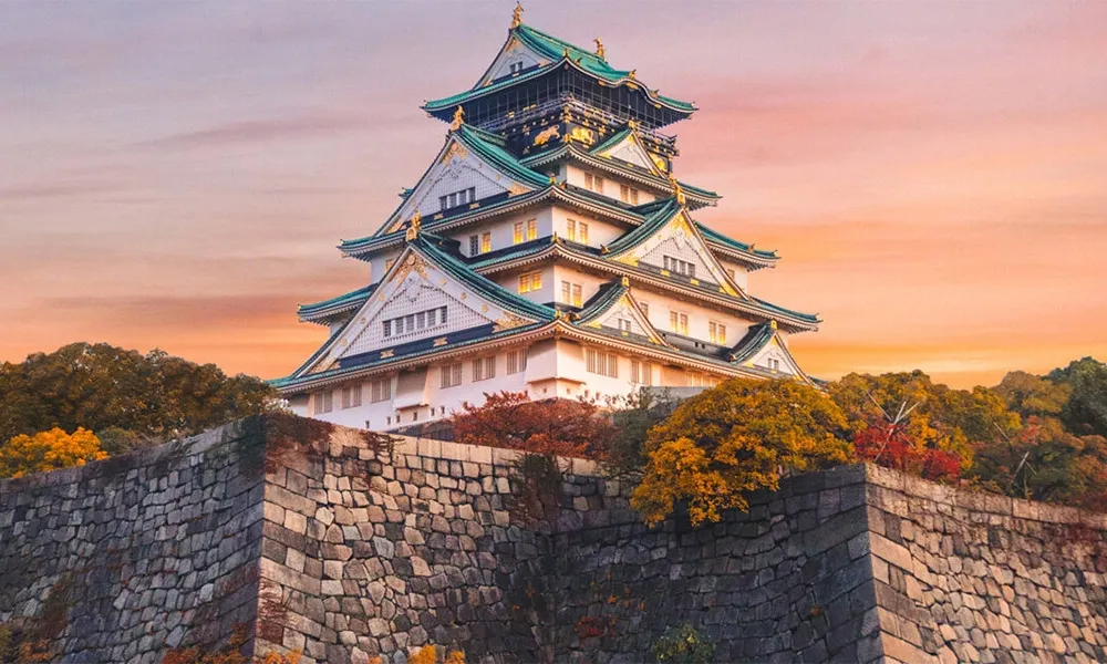 Nhật bản Lâu đài Osaka