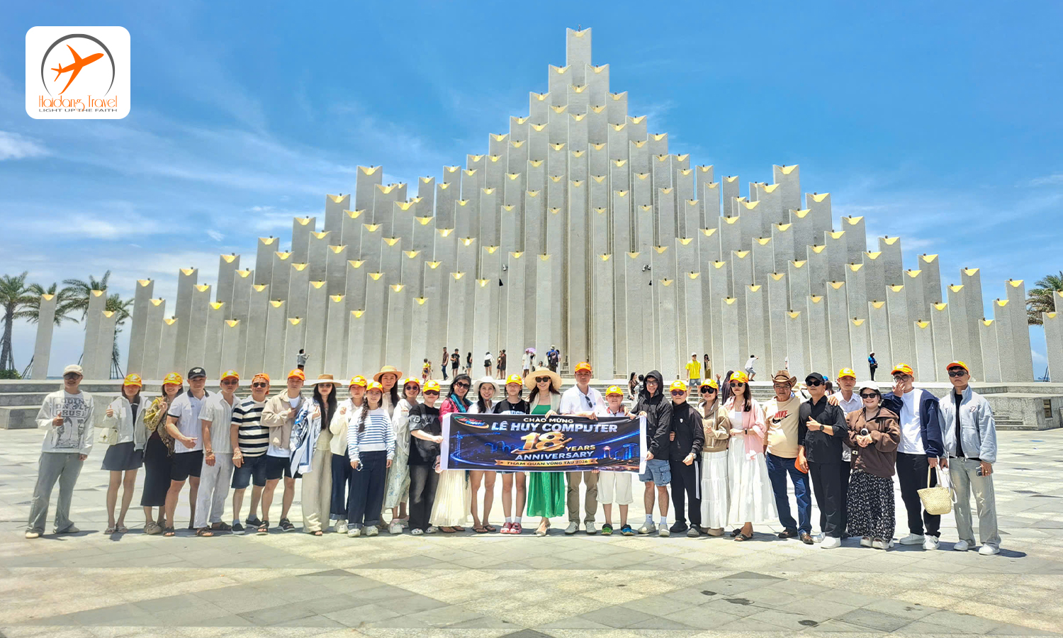 hinh ảnh khach di tour vung tau cong ty haidangtravel