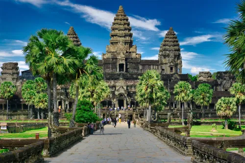 Cảnh quan Angkor tại Siem Reap