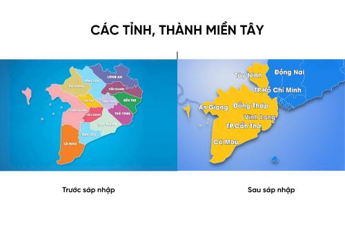 MIỀN TÂY SAU SÁP NHẬP 2025 - BẢN ĐỒ MỚI, DU LỊCH MỚI