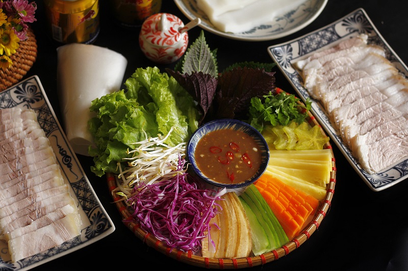 Bánh tráng cuốn thịt heo Đà Nẵng - LIST 10 quán bán ngon nhất