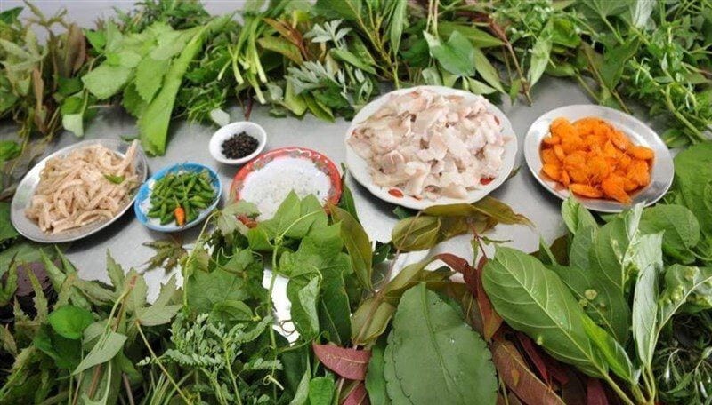 Lẩu Lá rừng
