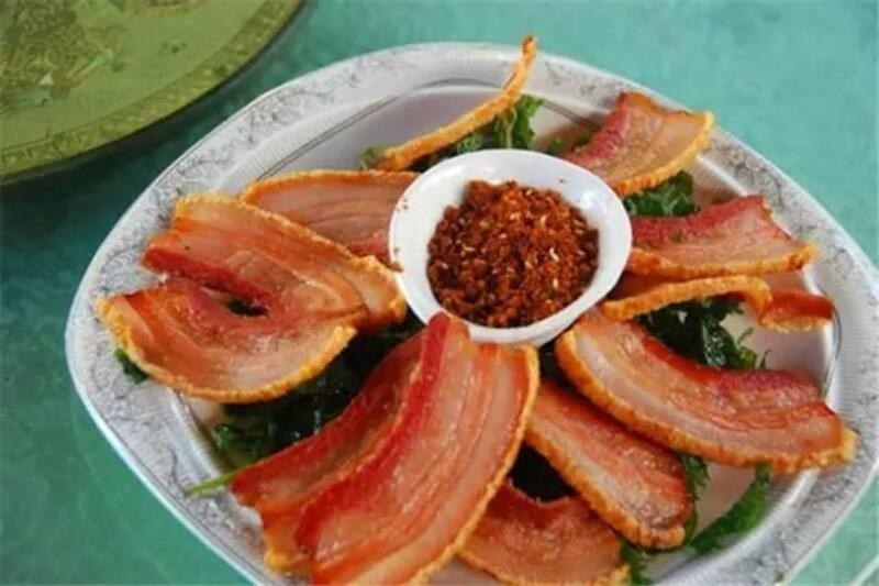 thịt ram hồ lugu